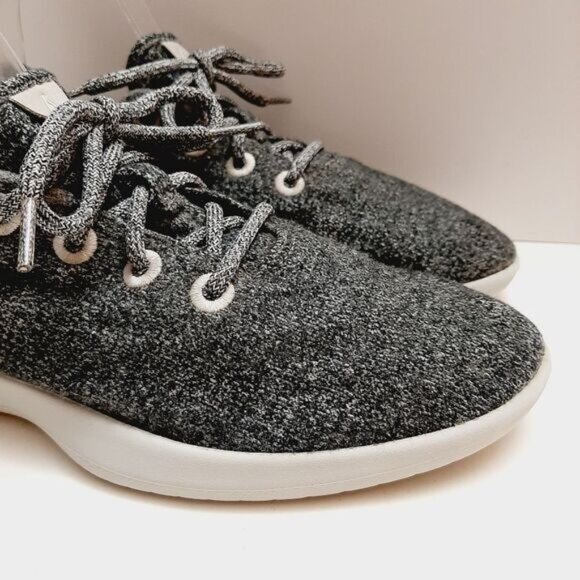 ALLBIRDS Wool Runners Classic Low-Top Comfort Lace-Up Shoes Gray Sz 10 - Picture 3 of 16